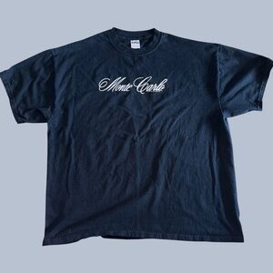 Men’s 2X Chevrolet Monte Carlo Black T Shirt Short Sleeve Graphic Tee Car